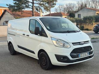 transit custom fourgon xl double porte latérale 310 l2h1 2.2 tdci 125 cv