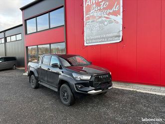 toyota hilux gr sport 2,8 204 cv pas de malus pas de tvs