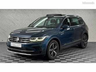volkswagen tiguan 2.0 tdi - 150cv elegance - entretien vw / adaptatif/ toit pano