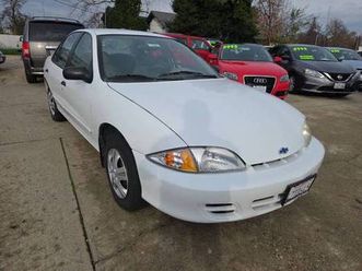 2002 chevrolet cavalier base 4dr sedan carfax one-owner w/ 122k miles