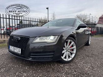 audi a7 sportback 3.0 tdi (313 ps) quattro - szwajcaria - po duzy serwis