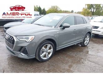 audi q3 2021r., premium plus 45 tfsi s line quattro tiptronic, 2.0l 2.0