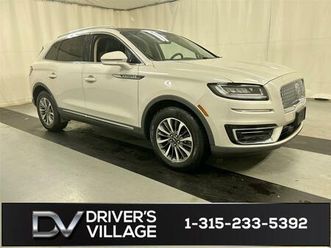 used 2019 lincoln nautilus select