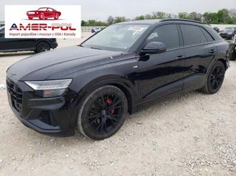 audi q8 2019 r., 3,0l prestige s-line 3.0 benzyna 335km