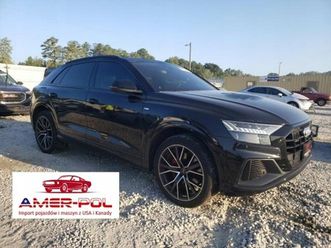 audi q8 2021 r., 3,0l prestige s-line 3.0 benzyna 335km