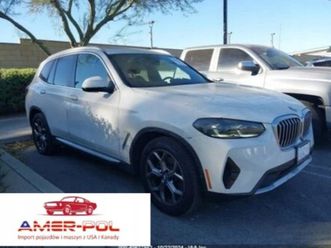 bmw x3 2022 bmw x3 sdrive30i 2.0 benzyna 248km