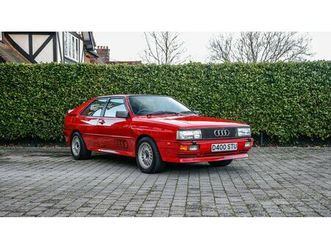 1987 audi quattro ‘ur’ 2.1l 10v à vendre par enchère
