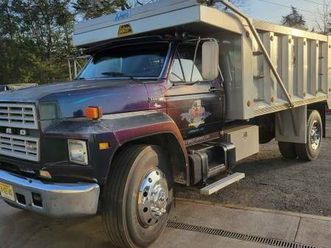 1983 ford f800 dump truck w new aluminum body