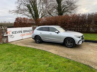 mercedes-benz glc 300 amg line e a matic suv.