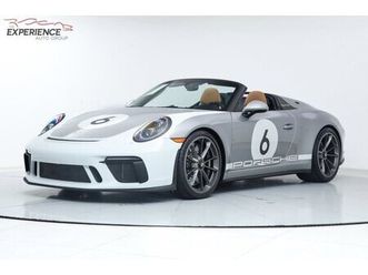 2019 porsche 911 speedster