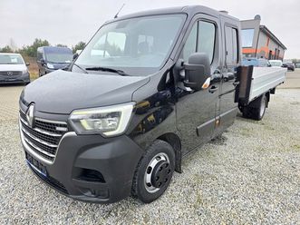 renault master 2,3 dci 163 konna doka brygadówka 7 osobowa 3,8m paka klima