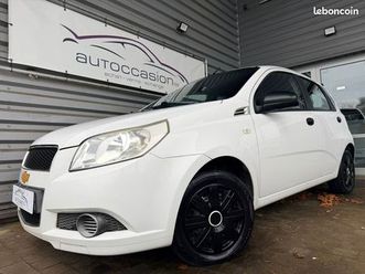 chevrolet aveo 1.2 4cv 84ch essence gpl verroullage centralisé / vitre électrique / .....
