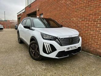 2025 peugeot 2008 suv 1.2 puretech gt (130ps) (start/stop) eat8