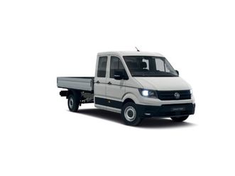 volkswagen crafter 35 skrzyniowy z podwójną kabiną silnik: 2,0 l eu6 scr 140 km / skrzynia biegów: przedni napęd manualna 6-biegowa rozstaw osi: 4490 mm