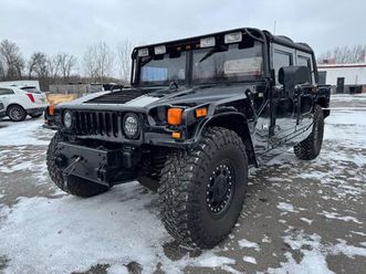 used 2002 hummer h1 open top