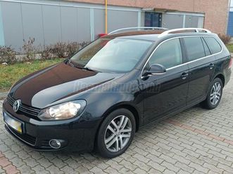 volkswagen golf vi variant 1.6 cr tdi highline új fékrendszer!lengéscsillapítók!szilentek!rugók!kifogástalan!vonóhorog!keyless!