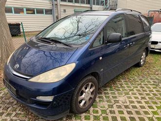 toyota previa 2.0 d-4d executive 6 sitzer leder-alu-ahk-1 hand