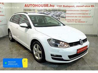 volkswagen golf vii variant 1.4 tsi bmt comfortline magyarországi! digitális klíma! tempomat! ülésfűtés! 160.000 km!