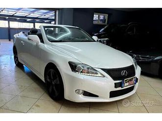 lexus is 250 f-sport 2.5 v6 cabrio/coupe 208cv