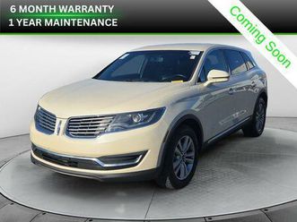 used 2018 lincoln mkx premiere