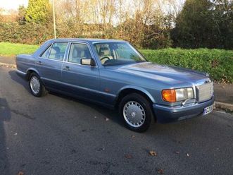 1989 mercedes-benz s class 420 se 4dr auto w126 saloon petrol automatic