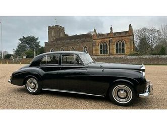 1956 rolls royce silver cloud noir automatique, 4 vitesse...