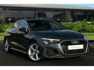 audi a3 saloon 35 tfsi s line 4dr s tronic