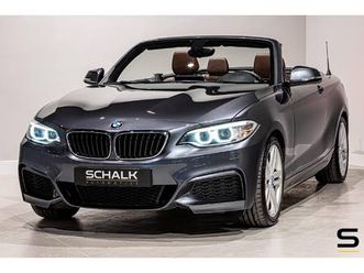 bmw 2-serie cabrio 218i high executive|nap|leder|dealer ond|