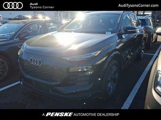 used 2025 audi q6 e-tron premium plus quattro