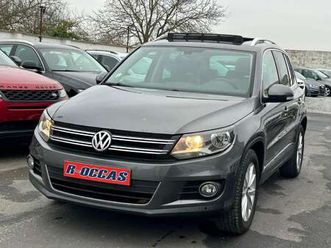 tiguan 2.0 cr tdi sport panoramique/cuir/navi