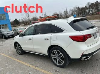 2018 acura mdx navigation pkg awd w/ apple carplay & android aut