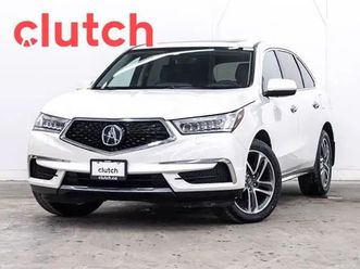 2018 acura mdx navigation pkg w/ apple carplay & android auto, h