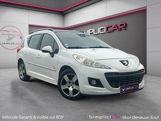 peugeot 207 sw 1.6 hdi 112ch fap premium clim toit panoramique garantie 12 mois