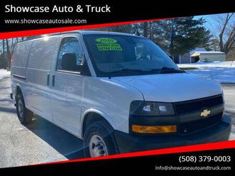 used 2020 chevrolet express 3500 work van