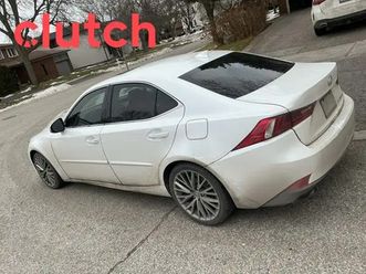 2016 lexus is 300 awd w/ cruise control, heated front seats, rea