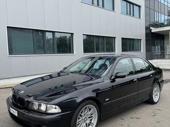 bmw m5 e39, schwarz, top zustand - liebhaberfahrzeug!
