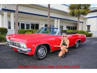 1965 chevrolet impala convertible