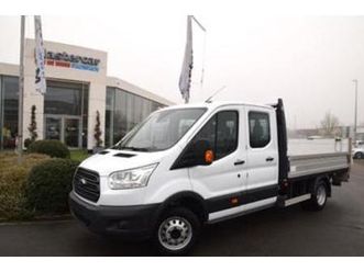 ② ford transit custom l4 dubbel cabine electr lift dhollandia — camionnettes & utilitaires — 2ememain