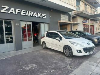 peugeot 207 2011 πανοραμικη οροφη/navigation/pdc/trip computer