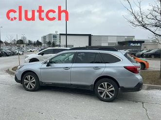 2018 subaru outback 3.6r limited awd w/ apple carplay & android