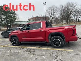 2023 toyota tundra limited crewmax 5 1/2 ft 4x4 w/ apple carplay