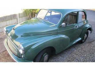 1956 morris minor vert manuel, 4 vitesses conduite à droi...