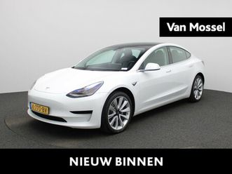 tesla model 3 standard rwd plus 60 kwh | leder | camera | elektrische stoelen |