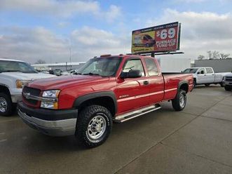 2003 chevy silverado 2500hd ext cab long bed 4x4