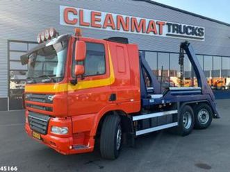 daf fan 85 cf 460 hyva 18 ton portaalarmsysteem (bj 2010) — vrachtwagens — marktplaats