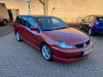 mitsubishi lancer wagon 2009 rood | trekhaak | extra wielset — mitsubishi — marktplaats