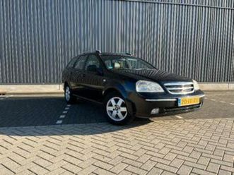 chevrolet nubira 1.6 wagon 2004 zwart — daewoo — marktplaats