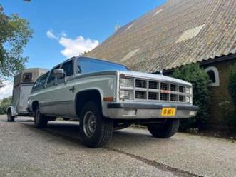 gmc suburban 1982 grijs — gmc — marktplaats