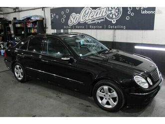 mercedes classe e280 w211 3.0 cdi 190ch - siège électrique/carplay/nombreuse options - garantie 3 mois