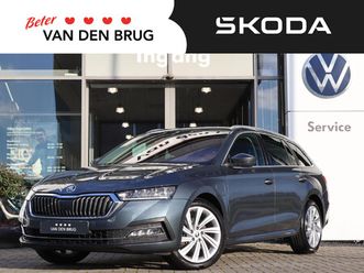 skoda octavia combi 1.4 tsi 204 pk dsg iv phev business edition plus | navigatie | led | smartlink | camera | cruise | head up | voorstoelen met geheugen | elek